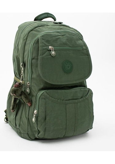 Ultra Hafif Çok Cepli Su Geçirmez Sırt Çantası Unisex Yeşil Model: 571-2e - Yeşil