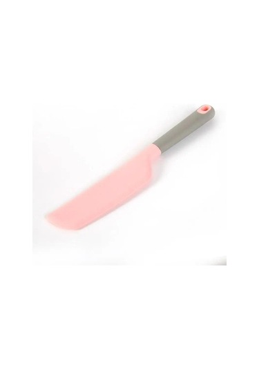 Pembe Büyük Silikon Pişirme Kazıyıcı Krem Kazıyıcı Reçel Karıştırma Bıçağı Kek Kazıyıcı Ekmek Bıçağı Pişirme Aracı