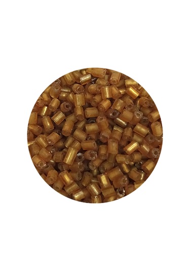 Kesme Cam Boncuk 2mm - 20 Gram - Şeffaf Kahverengi -bnc306