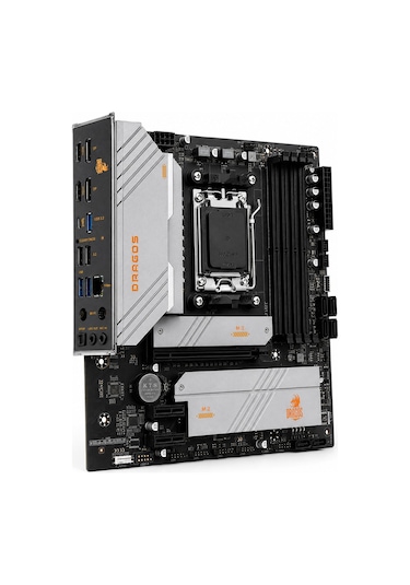 Dragos Gaming B650 4d 3x M.2 4x Ddr5 6000mhz Type-c Usb 3.2 Hdmi Dp 2.5 G.lan Am5 Matx Anakart