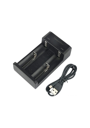 Padalink "çift Yuvalı Usb Şarj Cihazı - 18650, 26650 Ve Diğer Piller İçin Akıllı Hızlı Şarj, Aşırı Şarj Korumalı"