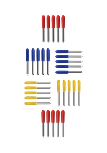 30 Adet 30 45 60 Derece Roland Plotter Bıçak Ofseti