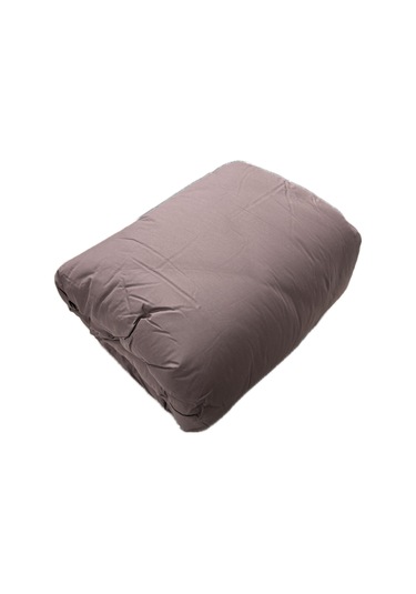 Clasy %100 Pamuk Ranforce Tek Kişilik Yorgan Çift Taraflı Kahve-pembe Düz Desen Pembe