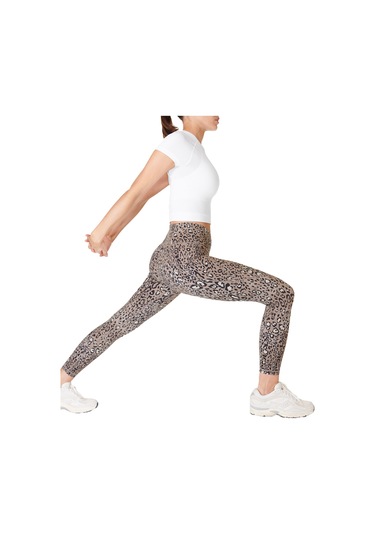 Power 7/8 Workout Leggıngs Kahve