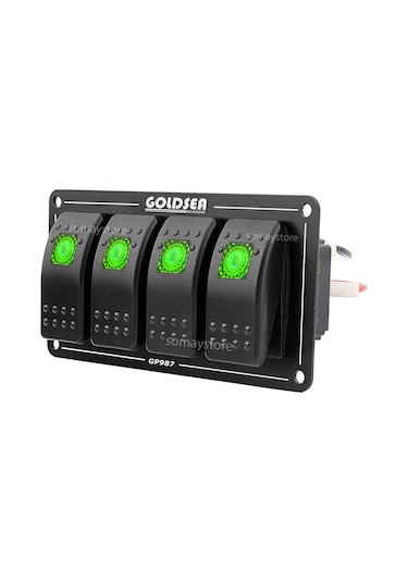 Goldsea Switch Panel Slim Model 4 Anahtar