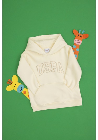 U.s. Polo Assn. Kız Çocuk Sweatshirt 50314311-vr256 İnci