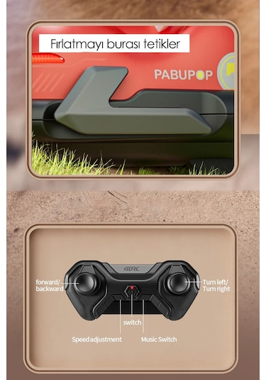 İkili Çarpışan Arabalar Işıklı Sesli Hız Ayarlı Şarjlı Uzaktan Kumandalı Araba Çarpınca Figür Fırlar Karısık