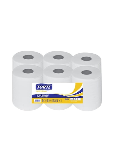 Torte Professional İçten Çekmeli Havlu Kağıdı 6'lı 21 CM