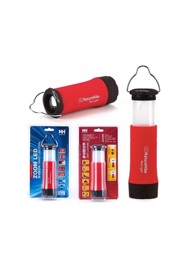 Naturehike 3ın1 Multifonksiyonel Led Kamp Lambası Mavi Çok Renkli