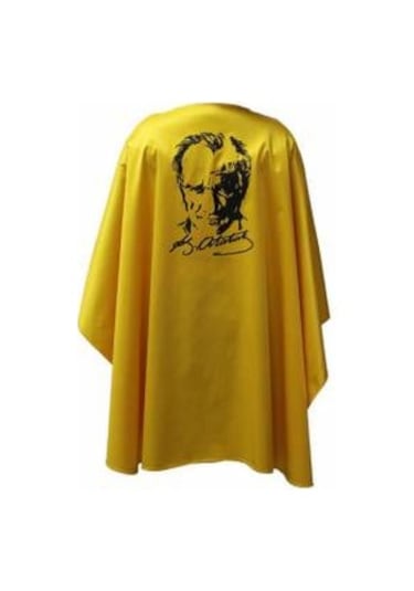 Atatürk Baskılı Sarı Pelerin