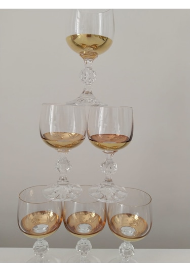Bohemia Gold Su Bardağı