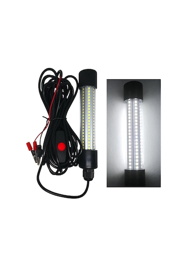 Suntek 12 V Led Sualtı Dalgıç Balıkçılık Işık Beyaz Beyaz