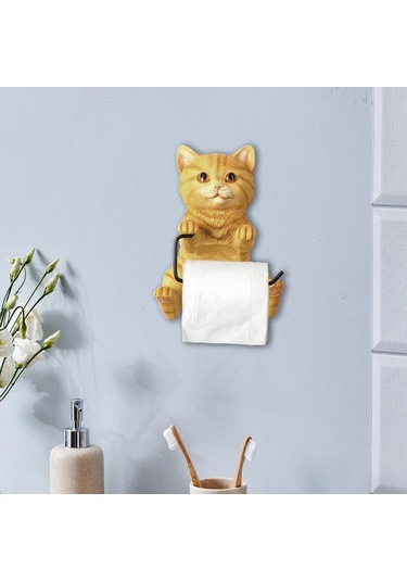 Suntek Tuvalet Kağıdı Rulosu Tutucu Komik Otel Tuvaleti Duvara Sarı