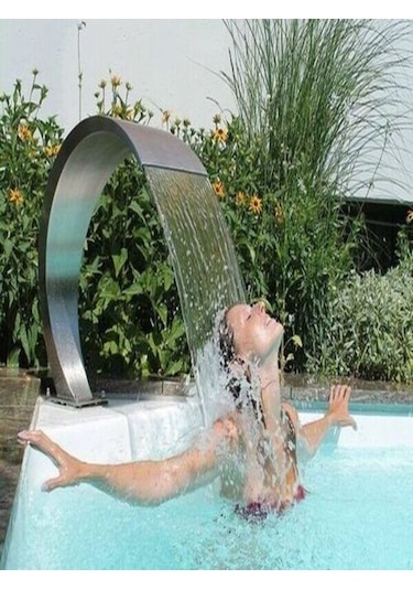 DEV PASLANMAZ 600x900 mm Kobra Model Havuz Şelale AISI 304 Kalite