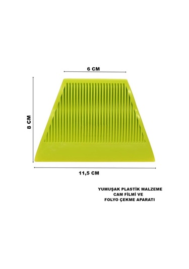 Oto Cam Filmi , Ppf Ve Folyo Çekme Aparatı Yumuşak Plastik Malzeme Profesyonel Ürün - Caraks