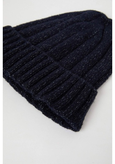 Defacto Erkek Fitilli Basic Düz Örme Bere C7139AX24WNNV213