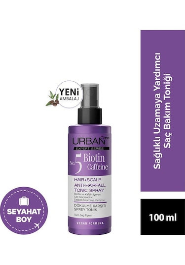 Urban Care Expert Series No.5 Biotin & Caffeine Saç Bakım Toniği 100 ML