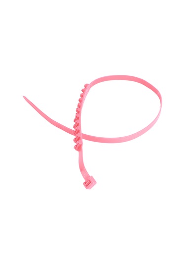 Konesam Kırmızı Nilon Araba Lastik P防滑 Zinciri - Evrensel Araçlar İçin, Kolay Kurulum, Yağmurlu/karlı Günlerde Kayma Engeli, 10 Adet Paket