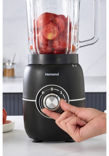 Homend Blendsetter 1928H Cam Sürahili Table Blender 1.5L 1200W