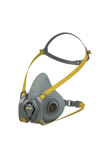 Mirka Yarım Yüz Maske Seti A2p3 R A2p3 Filtreli, Profesyonel Kömürlü Maske