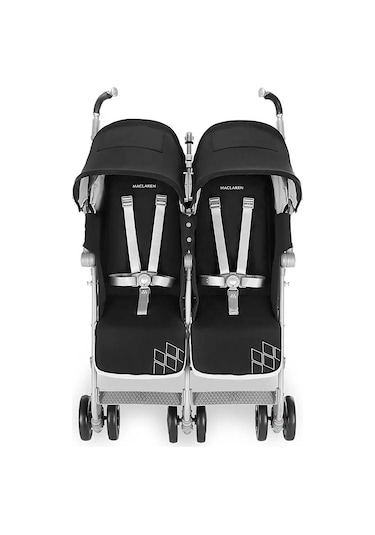 Maclaren Twin Techno İkiz Bebek Arabası Black Black Fiyatları ve