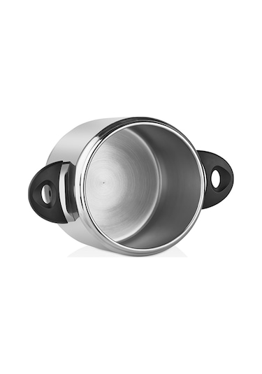 Vento Sıyah 5 Lt Klasık Duduklu Tencere Siyah