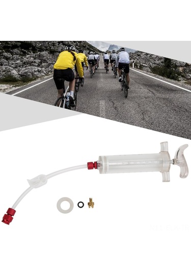 Xindoker Bisiklet Lastik Tamir Sıvısı Enjeksiyon Aleti - Universal Amerikan/fren Valfi - 50ml Hacim - Pvc Malzeme - Kolay Kullanım Diğer