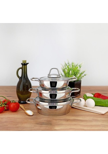 Serenk Definition 6 Parça Çelik Sahan