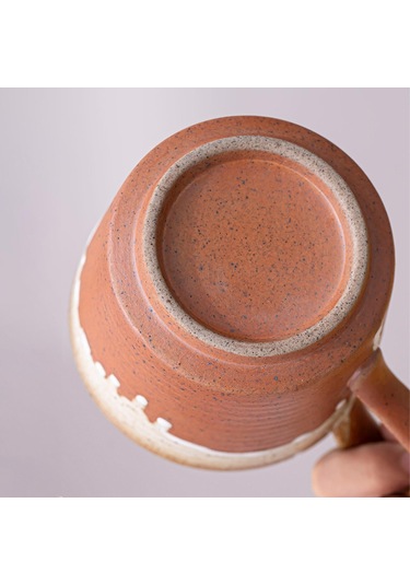 Suntek Seramik Kahve Kupa 360 Ml Japon Tarzı Retro Latte Stil-a