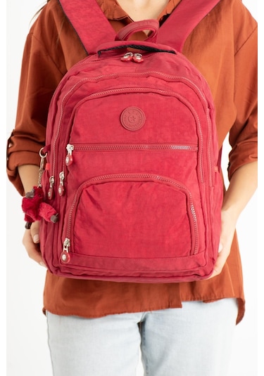 Ultra Hafif Orta Boy Sırt Çantası Kırmızı Model: 571-3c - Kırmızı