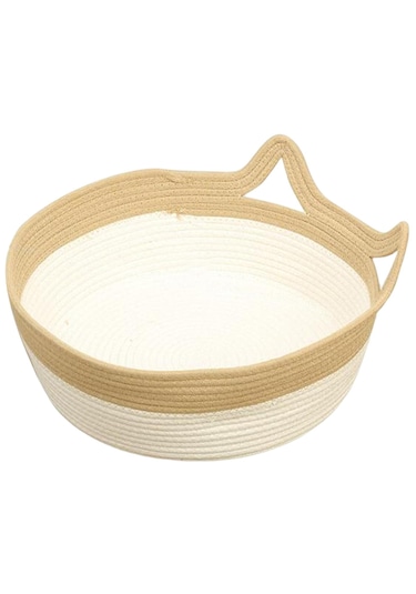 Suntek Dokuma Kedi Yatak Sepeti Pet House Nest Kediler 15cmx48cm