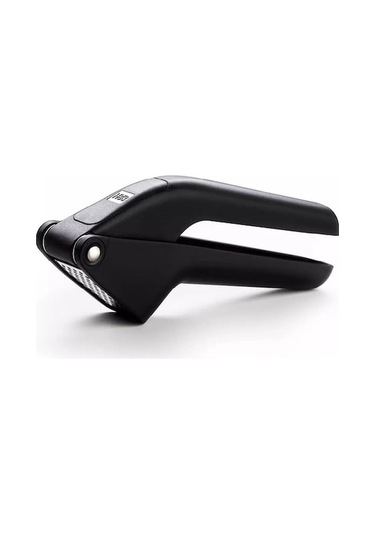 Fastbuy 304 Paslanmaz Çelik Sarımsak Kesici, Ergonomik Tutamaklı, Hızlı Eşit Dövme, Siyah Mutfak Aleti Siyah