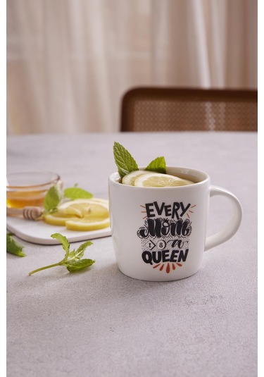 Kütahya Porselen Bone Juliet 350 Cc Mug Bardak 885802 Çok Renkli