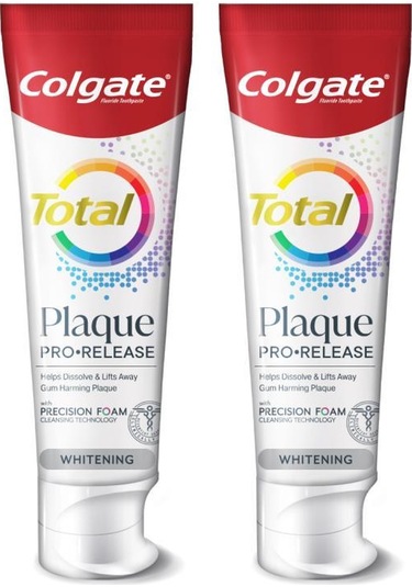 Colgate Total Plaque Pro Release Diş Macunu 2 x 75 ML