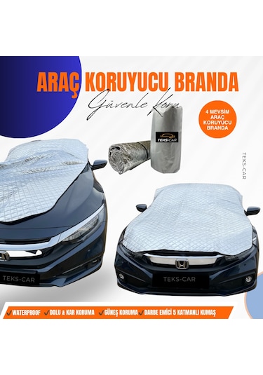 Universal Güneş&dolu&kar Koruyucu 5 Katlı - 4 Mevsim Oto Brandası
