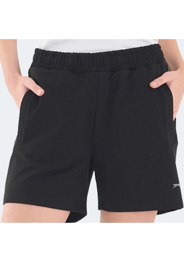 Slazenger RAMLAH I Kadın Cepli Siyah Şort