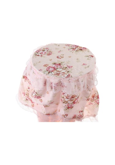 Suntek Silindirik Klima Kapağı Sevimli Dantel Dolap Kapağı