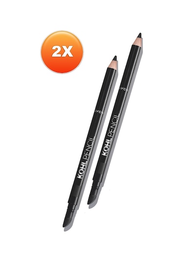 Avon Kohl Sünger Uçlu Suya Dayanıklı Göz Kalemi True Black 2'li