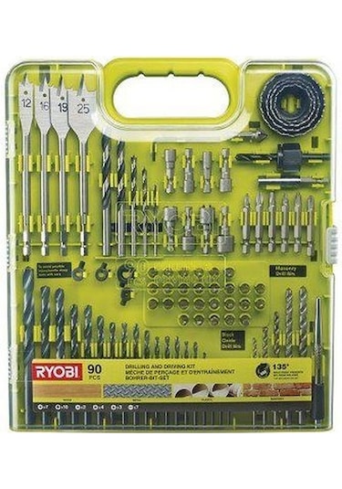 Ryobi RAKDD90 Vidalama Delme Uç Seti 90 Parça