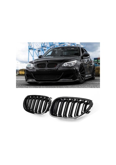 Bmw E60 M5 Ön Panjur Izgara Piano Black 2004-2009