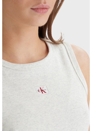 Calvin Klein Bayan Top Lv047c201g P4p Gri Gri