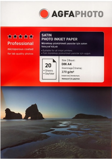 Agfa Photo A4 270 G 20'Li Mat Inkjet Kağıt