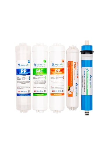 Su Arıtma Filtresi – Hyundai Hnd-35 Ve Hw-100 Up Uyumlu 5’li Set