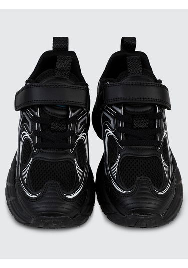 Civil Sport Erkek Çocuk Spor Ayakkabı 31-36 Numara Beyaz-siyah Siyah