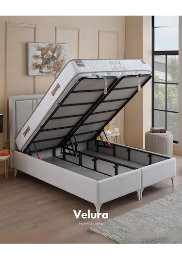 Dreamwell Çift Kişilik Yatak Baza Başlık Seti 180 X 200 180 x 200 CM