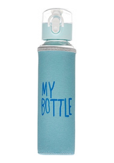 My Bottle Deri Kılıflı Cam Matara 480 Ml