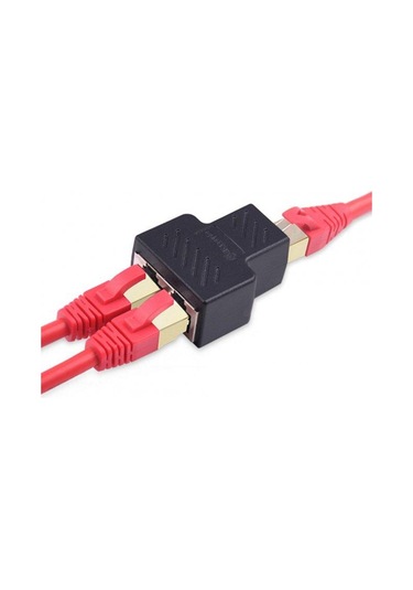 Rj45 Coupler - Ethernet Kablo Birleştirici Adaptör Ağ Çoklayıcı Network Divider