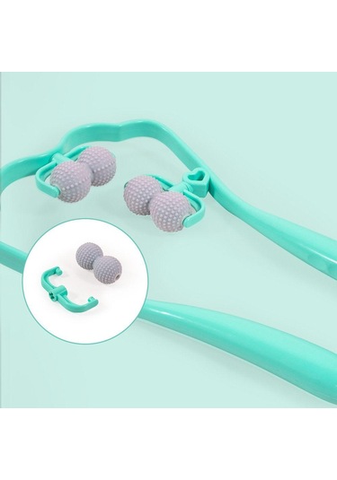 Servikal Omuz Boyun Masajı Ev Manuel Masaj Aracı El Boyun Sıkma Çip Boyun Sağlık Araçları