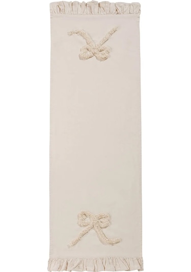 Bej Fiyonk Nakışlı Runner 45x150 Cm