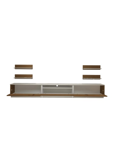 Decoraktiv Trendstyle 270r Slm Tv Ünitesi Tv Sehpası Beyaz - Ceviz
